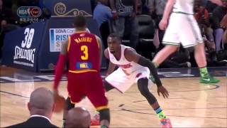 Tim Hardaway Jr vs Dion Waiters Rising Stars Battle [upl. by Valerie]