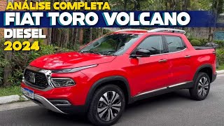 FIAT TORO VOLCANO 2024 DIESEL 4x4 o que muda Análise completa itens de série e preços [upl. by Mcilroy]