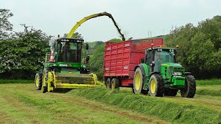 Silage 2018  John Deere 7480 At Silage [upl. by Sidoeht]