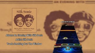 Smokin Out The Window  Silk Sonic  Pro Drums Custom Chart Preview [upl. by Litton]