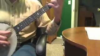 SAINT ANNES REEL clawhammer banjo [upl. by Nodlew]