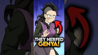 Genya was NERFED during Entertainment District Arc Demon Slayer Explained demonslayer shorts [upl. by Dalia]