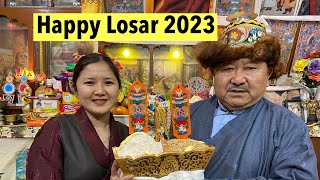 Losar celebration 2023 Tibetan New year [upl. by Jinny]