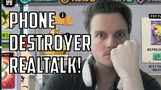 Phone Destroyer REAL TALK BFU My Clan and Twitch Ban [upl. by Elvin]