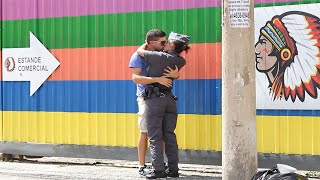 TOP 5 KISSING PRANK IN BRAZIL [upl. by Lenehc45]