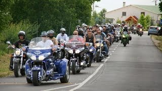 Magyar Motorosok II Országos Találkozója 2014  motoros felvonulás [upl. by Currie]