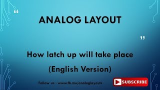 How latch up will take place  English Version [upl. by Stricklan804]