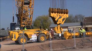 Taunton Third Way bridge lift preparation [upl. by Adnilreh]