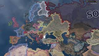 Hoi4 update to 1148  Hoi4 Timelapse [upl. by Nauqes]