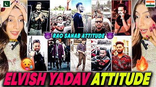 ELVISH YADAV NEW ATTITUDE VIDEOS😈🔥 ELVISH YADAV ANGRY MOMENTS😡🤬 SYSTUMM🔥 Pakistani Reaction [upl. by Lichter8]