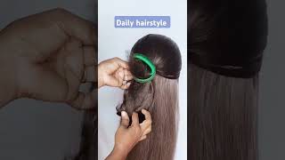 New pony hairstyle for daily look youtubeshorts viralvideo [upl. by Phillips]