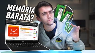 RAM BARATA do ALIEXPRESS CHINA para NOTEBOOK laptop DDR4 Vale a pena É boa [upl. by Langan]