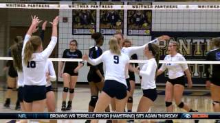 HS Volleyball 1020 Whitmer vs Springfield [upl. by Clevie]