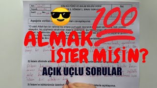 10 Sınıf Din Kültürü 2 Dönem 1 Yazılı [upl. by Hahnke]