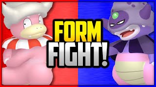 SLOWKING VS GALARIAN SLOWKING ► Pokémon Form Fight Sword amp Shield Crown Tundra [upl. by Alisha]