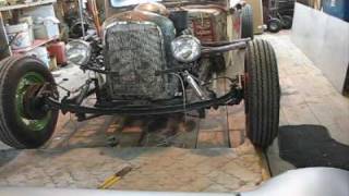 Wiring headlights on the rat rod step 2 [upl. by Nievelt]