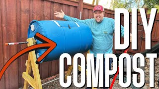 DIY Compost Tumbler Bin [upl. by Durwin]