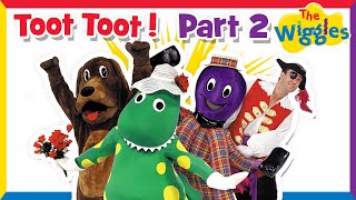 Classic Wiggles Toot Toot Part 2 of 4  Kids Songs [upl. by Enimzzaj]