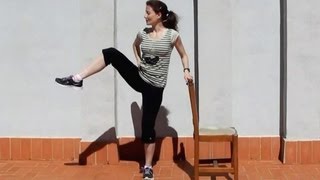 EJERCICIOS PARA PIERNAS DELGADAS Y ESCULTURALESTONIFICA PIERNAS CADERAS Y GLUTEOS [upl. by Blim]