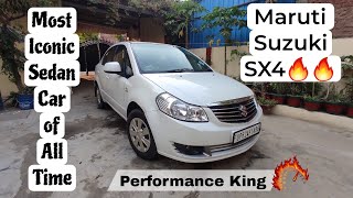 Maruti Suzuki SX4 King of All Sedan Cars Walkaround Review Features and specifications [upl. by Ahsaya]