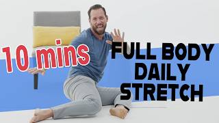 Full Body Stretching Routine In 10 Mins [upl. by Leumel]