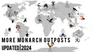 All Monarch Outposts  Updated 2024 [upl. by Razal]