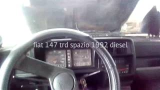 Fiat 147 trd mod 92 diesel [upl. by Baker]