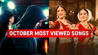 October 2024 Most Viewed Indian Songs  Top 25 Bollywood Hindi Songs Of October 2024 [upl. by Remark]