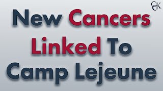 New Cancers Linked to Camp Lejeune Water Contamination Announced [upl. by Caputto]