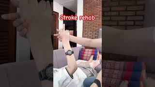 Stroke rehab exercise aging กายภาพบำบัด stroke ออกกำลังกาย ผู้สูงอายุ [upl. by Ornie]