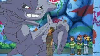 Brocks onix evolve into steelix Pokemon in Hindi [upl. by Turne]