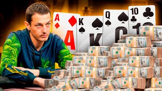 Tom Dwan Runs Like a GOD in 897751 PLO Final Table [upl. by Norrv635]