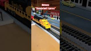 Run By of a 1990s Mehano Train Set classicmodeltrains [upl. by Esmond]