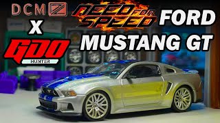 Unboxing amp Showcase DCM x GDO 164 Ford Mustang GT S197 II Need for Speed Movie Edition [upl. by Alabaster]