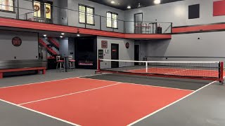 Barry Holder amp Associates Indoor Pickleball Court Indoor Sports Arena [upl. by Aciretal]