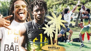 Cam Newtons C1N 7on7 DOMINATES Battle MIAMI 1st PLACE 🥇 [upl. by Davies479]