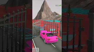 The car hit and broken the road gate gaming youtubeshorts shorts gameplay [upl. by Mori]