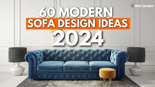 60 Modern Sofa Design Ideas 2024  Modern Wooden Sofa Set Design  Corner Sofa [upl. by Alastair]