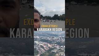 Exclusive NagornoKarabakh mass exodus AJ shorts [upl. by Nicholas]