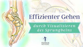 Effizienter Gehen durch Visualisieren des Sprungbeins  FranklinMethode® [upl. by Hynes]