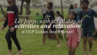 A fun day at VGP Golden Beach Resort [upl. by Agee]