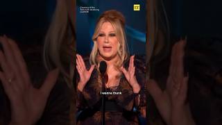 Jennifer Coolidge Thanks quotAll The Evil Gaysquot At the 2023 Emmys shorts [upl. by Cuthbertson759]