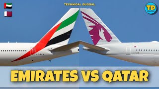 Emirates Vs Qatar Airways Comparison 2020 [upl. by Heger]