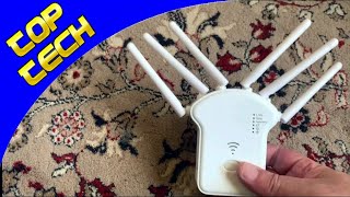 Wifi Extender 1200Mbps 5 8G Six Antennas Setup [upl. by Aggappora946]