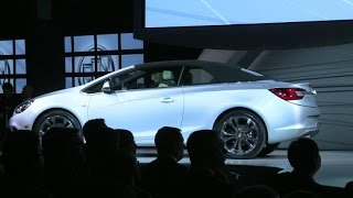 Buick launches convertibles concept car in Detroit [upl. by Ymar132]