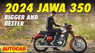 Jawa 350 review  A proper RE Classic 350 rival  autocarindia1 [upl. by Aggy]