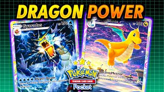 This Dragonite POWER Deck is so Creative  Pokemon Pocket [upl. by Eikkin332]