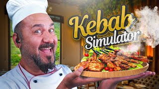 İFTARA KEBAP YAPIYORUZ  kebap chefs restaurant simülator oynuyoruz [upl. by Rehpotsihrc]