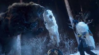 Asirpa and Sugimoto VS Bear  Golden Kamuy Live Action [upl. by Spence]