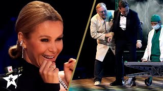 Magician SHOCKS Britains Got Talent Judges With His Act [upl. by Kinnon]